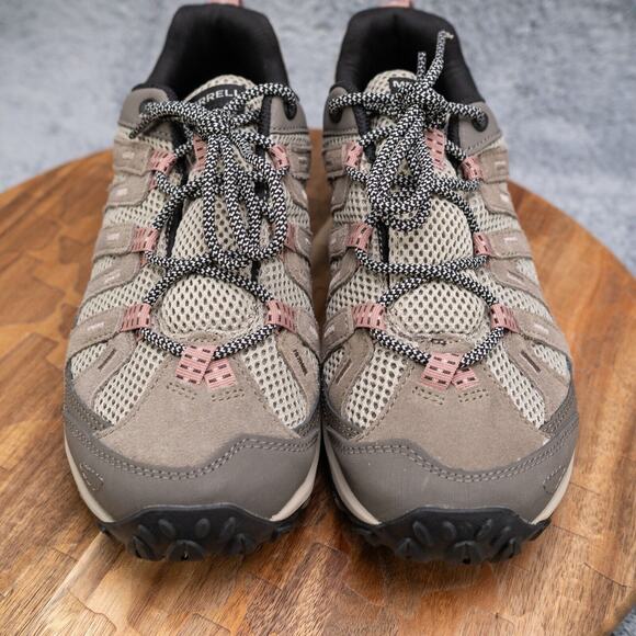 Merrell Women's Alverstone 2 WP Outdoor Hiking Aluminum Size 10.5 - Picture 3 of 7